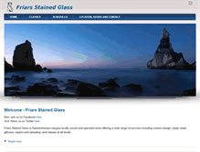 Tablet Screenshot of friarsglass.com